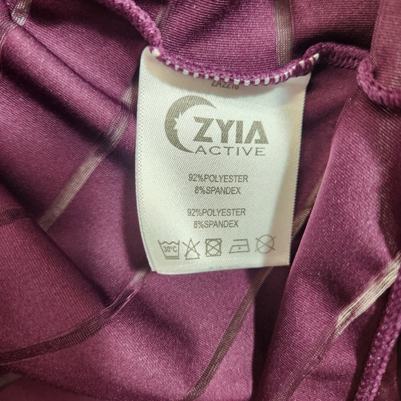 Zyia active sheer stripe racerback tank size XXL - Picture 3 of 6